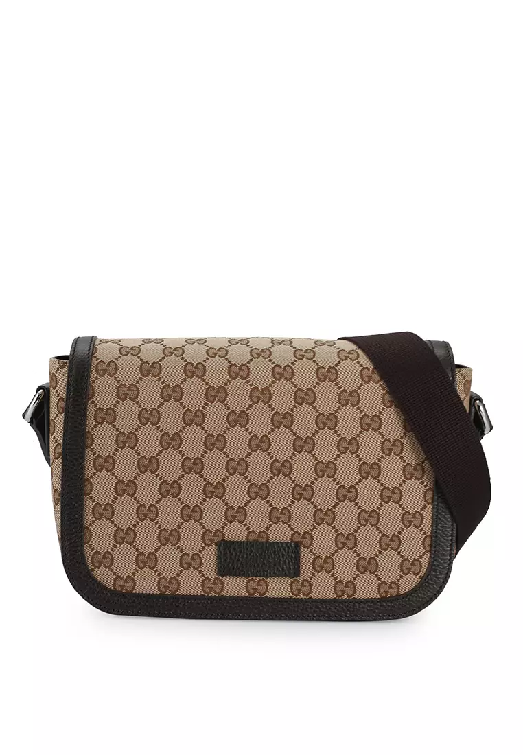 Buy Gucci GC Canvas Messenger Bag (nt) 2023 Online | ZALORA