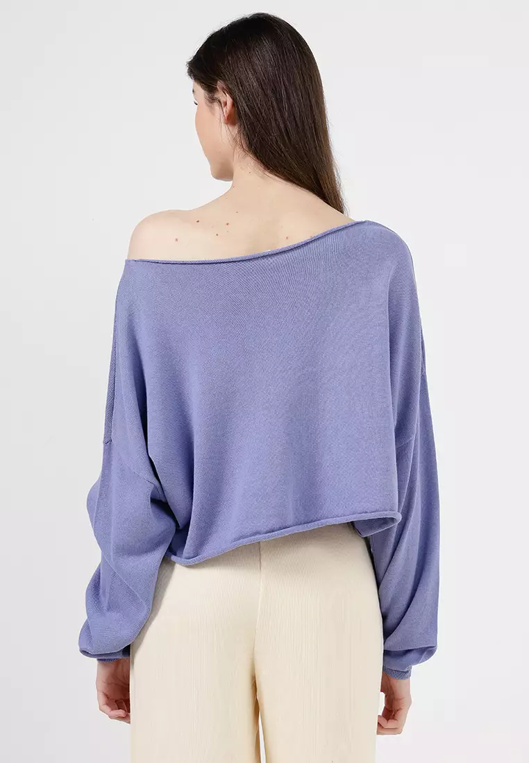 Cropped Knit Jumper