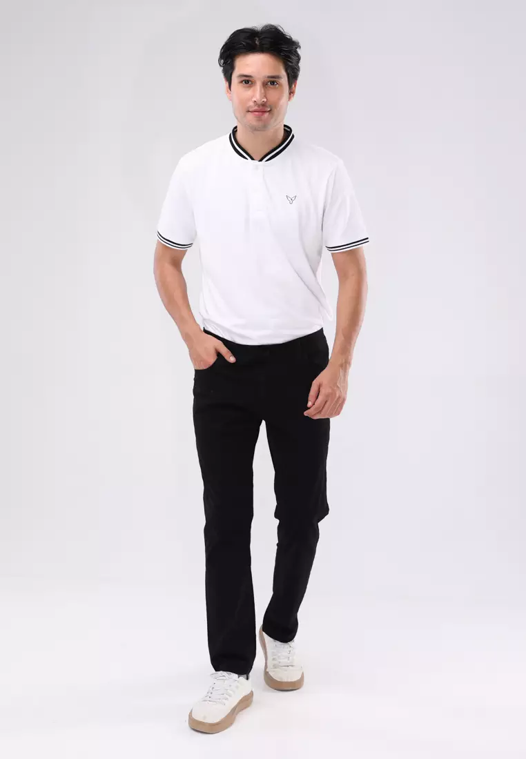 Colored Long Pants Slim Tapered