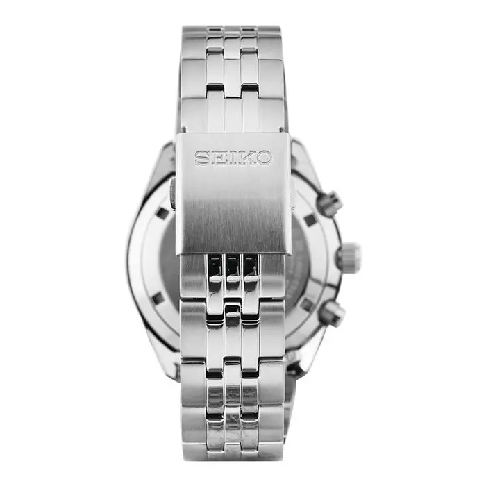 Seiko SSB429P1 Silver Dasar Hitam Cowok