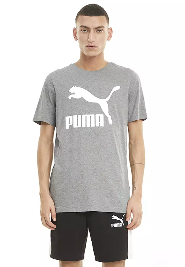 PUMA Men's Classics Logo Tee 2024 | Buy PUMA Online | ZALORA Hong Kong