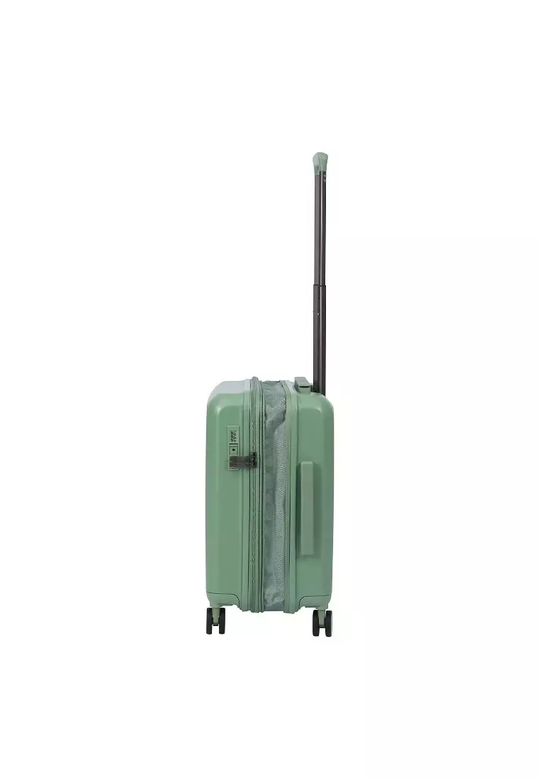 Crossing VIVE Polycarbonate Expandable Carry On Luggage V2 - Sage Green
