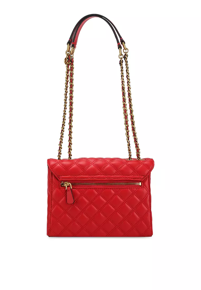 Guess suave deals quilted leather bag