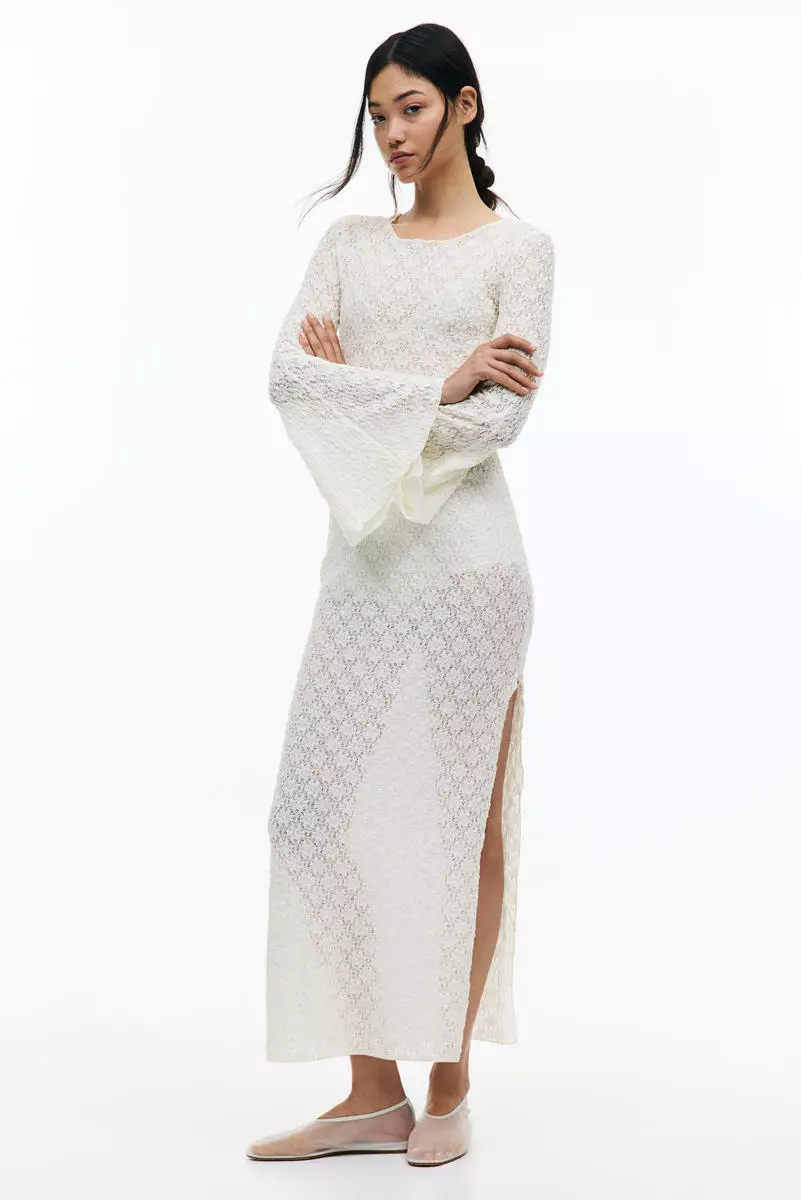 H&M Jacquard-jersey bodycon dress