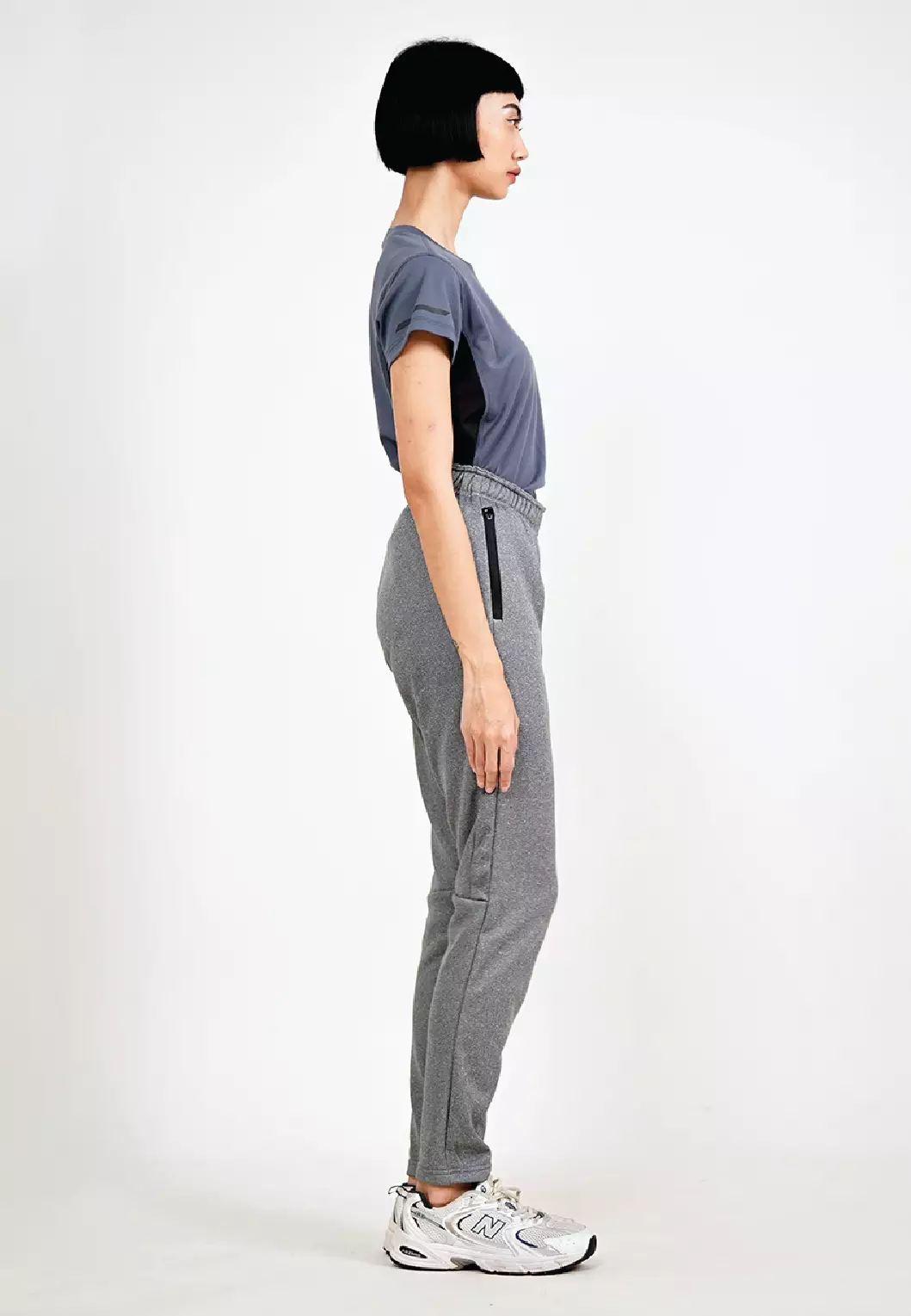 Tiento Setelan Olahraga Kaos Lari Dry Fit Lengan Pendek Baju Running Celana Panjang Training Gym Fitness Sport Extra Lite