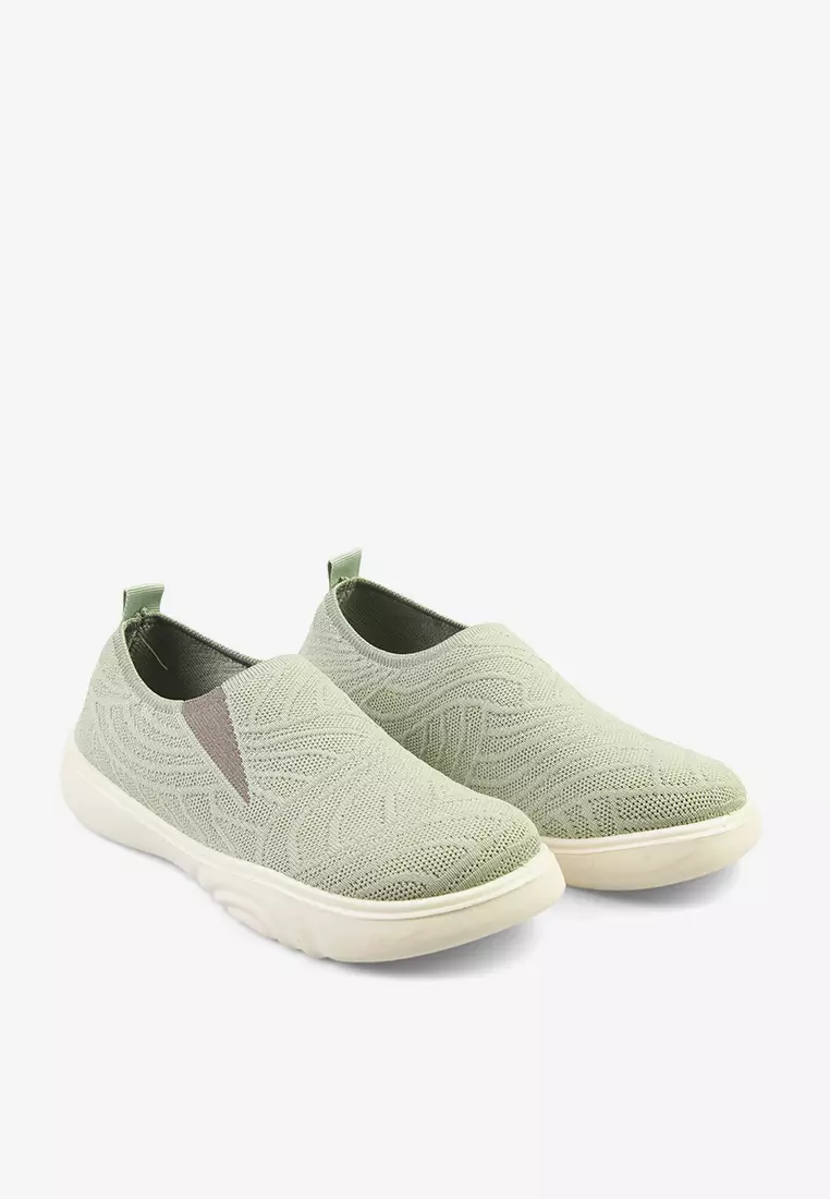 Sepatu Slip on Knit Wanita L.Lena