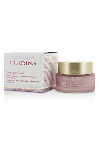 Clarins CLARINS - Multi-Active Day Targets Fine Lines Antioxidant Day Cream - For Dry Skin 50ml/1.6oz 91980BE3E7387AGS_1