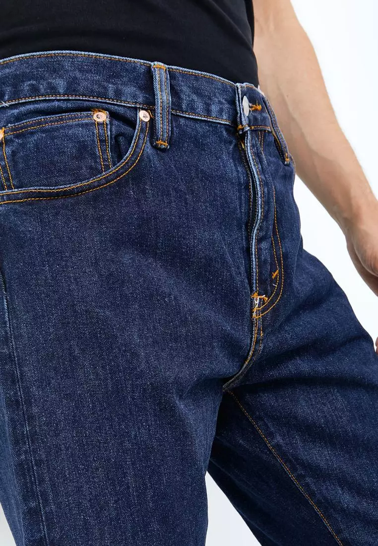 Used 1968 - 540-1940s Celana Panjang Pria Denim Slim Straight Cut