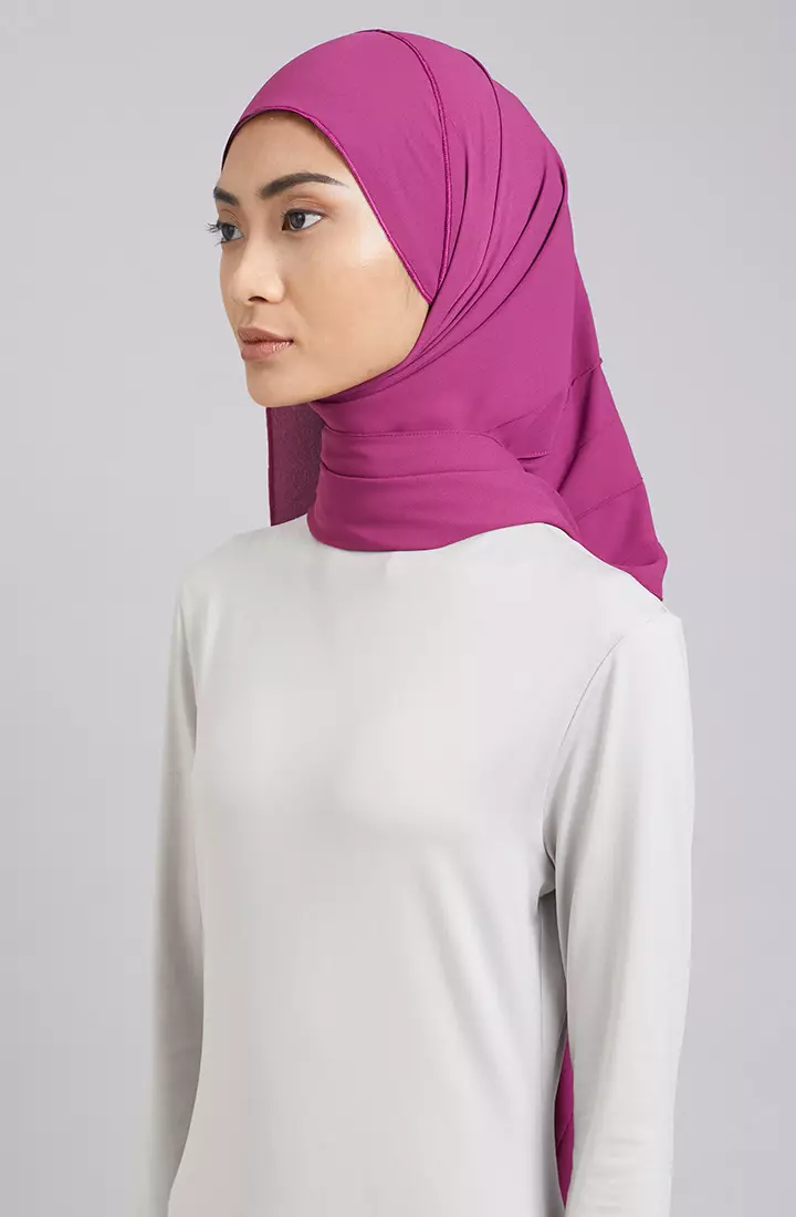 AUDRA ORIKAMI SLANT PLEATED SCARF