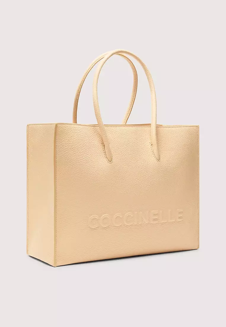 Myrtha Maxi Logo Medium Tote Bag