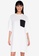ZALORA BASICS multi Contrast Pocket Oversized T-shirt Dress 0695EAAC8A1034GS_1