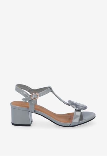 Buy Carlo Rino Medium Grey 1 5 Over The Top T Bar Heels Online Zalora Malaysia