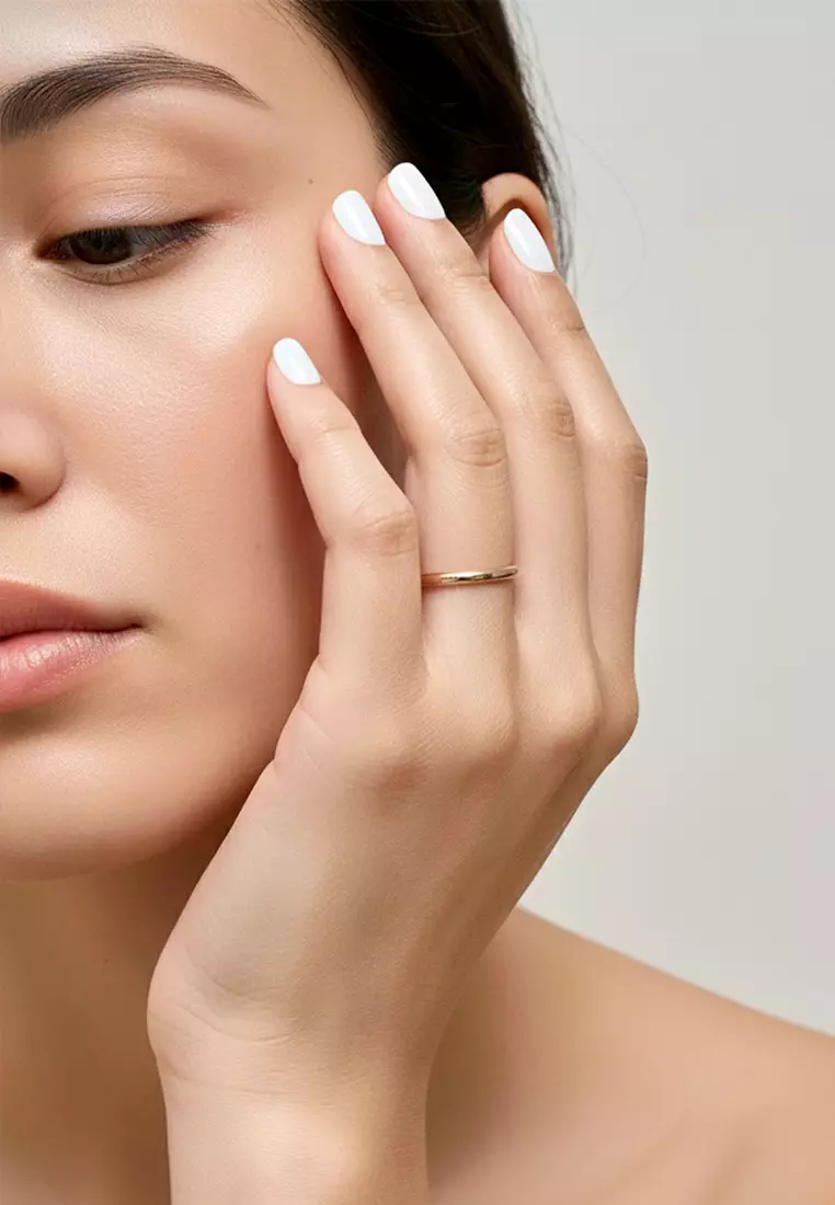 Camille Minimal Stacker Ring in Rose Gold