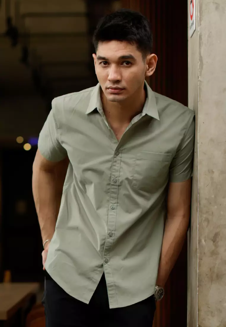 Oxcon Short Sleeve Business Shirt soft cotton Bamboo