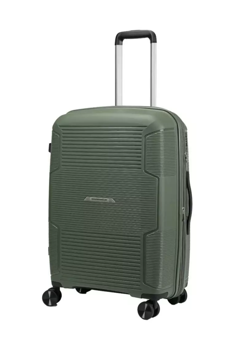 Hummer Overland 28＂ Polypropylene [PP] Hard Case Expandable TSA Lock Secure Zip Luggage - 13851428