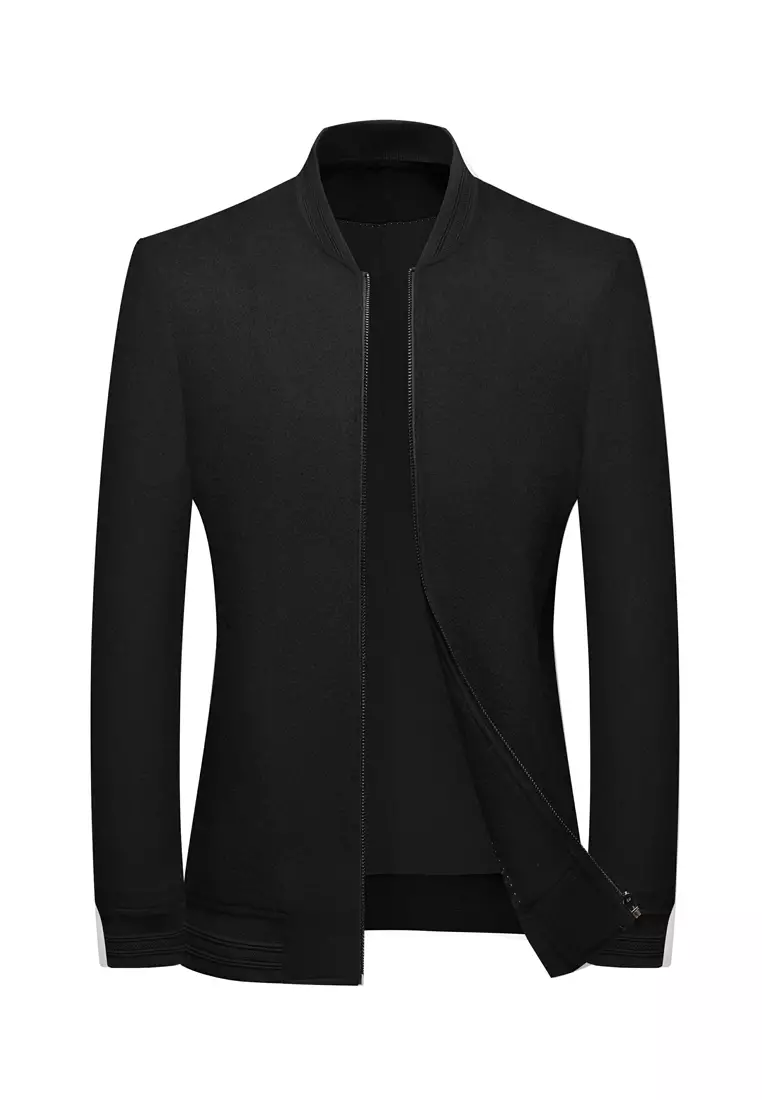 Buy HAPPY FRIDAYS Slim Casual Wooled Jacket 2002 2023 Online