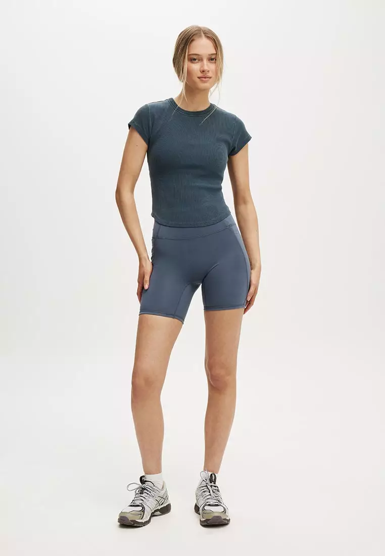 Active Curved Hem Baby Tee