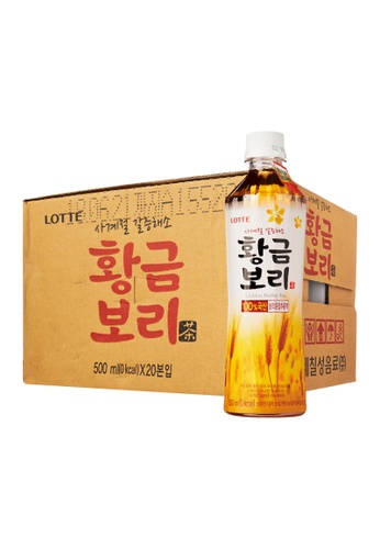 Lotte Chilsung Beverage Lotte Korean Barley Tea - Case (20 x 500ml) B6257ES546725CGS_1