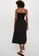 H&M black Smock-Topped Dress A1024AAB980BB6GS_2