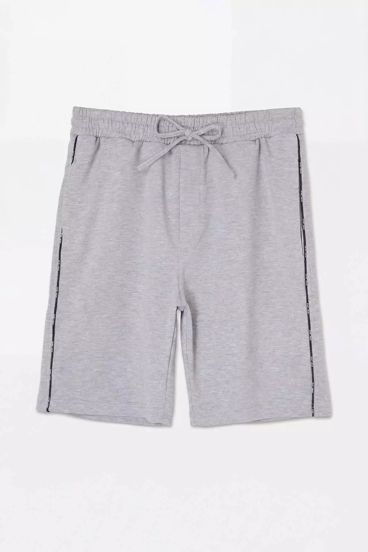 Trendyol Gray Regular Fit Knitted Shorts & Bermuda With Side