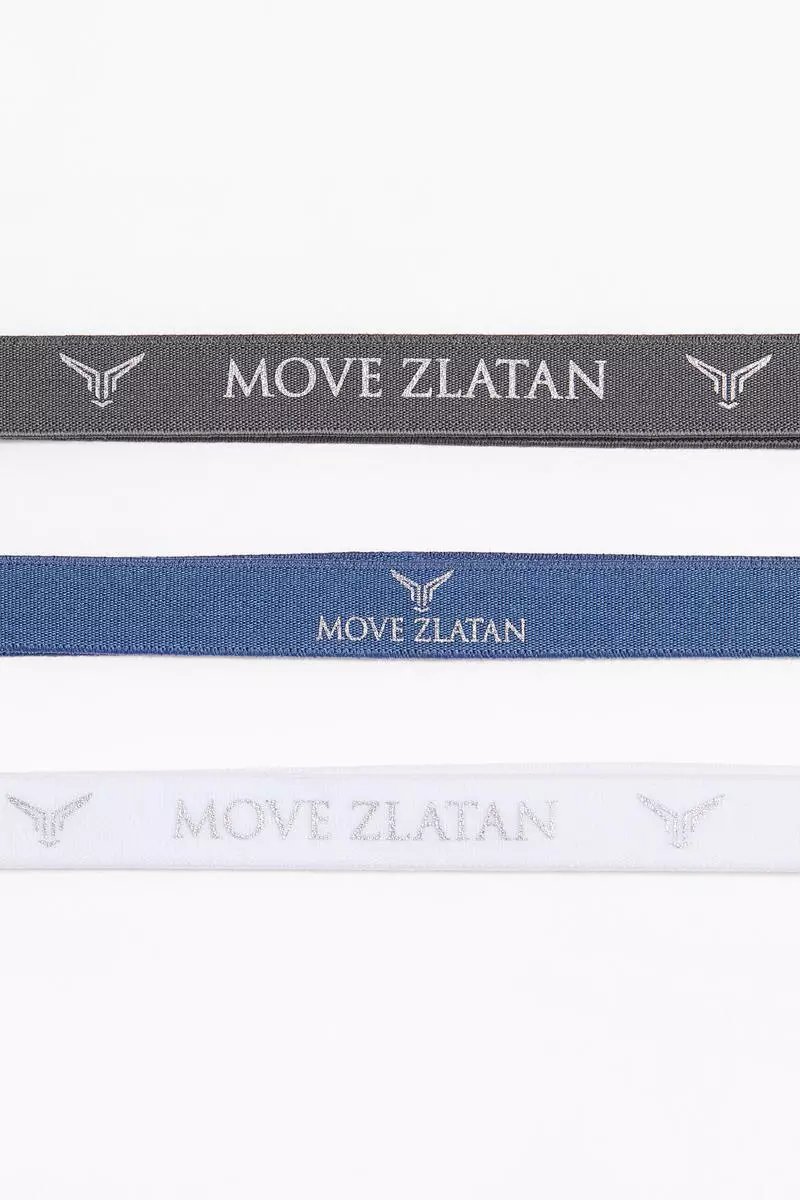 3-pack elastic sports hairbands