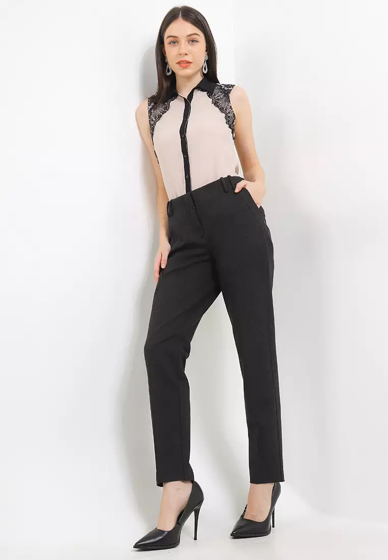 Femme Celana Sopan Mama Size Skinny