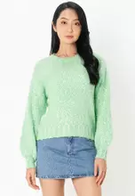 Absinthe Green/Detail: Birch Melange