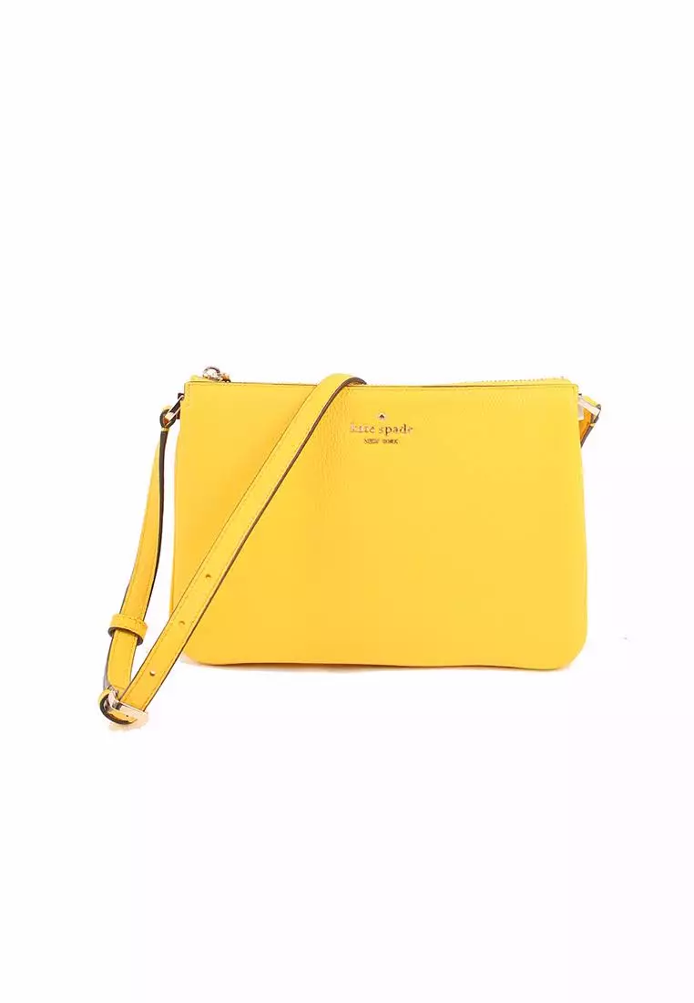 Yellow kate spade crossbody sale