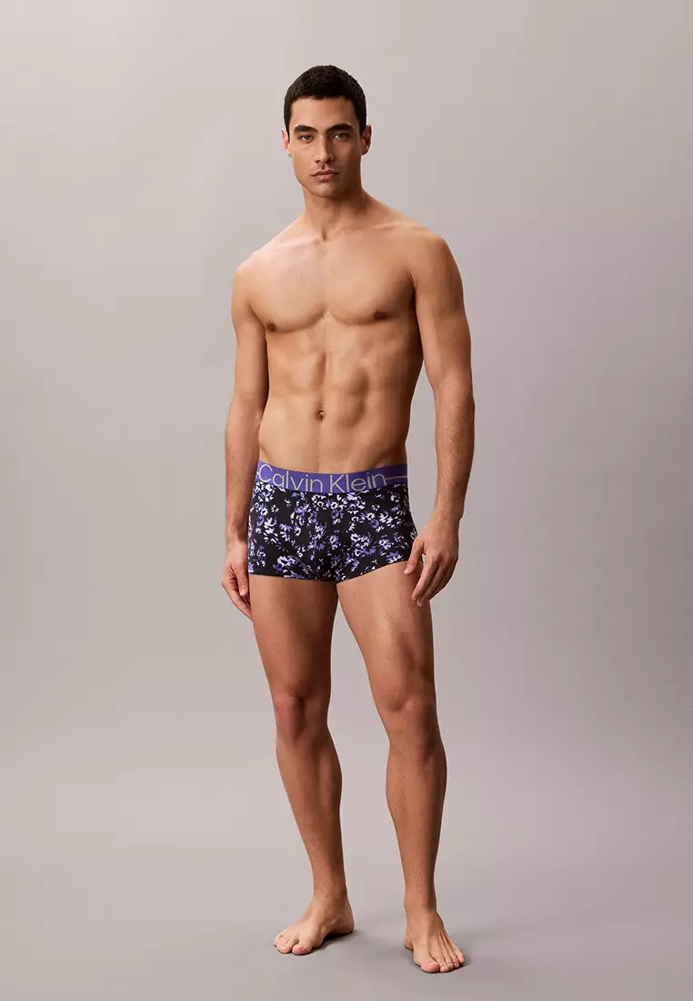 bikina　L Buy Calvin Klein Icon Microfiber Metallic Low Rise Trunks - Calvin
