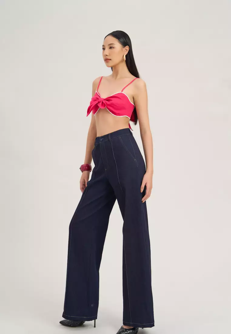 Fluorescent Magenta Kate Top