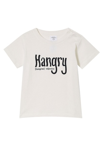 Cotton On Kids white Jamie Short Sleeve Tee 4D465KAAA7E550GS_1
