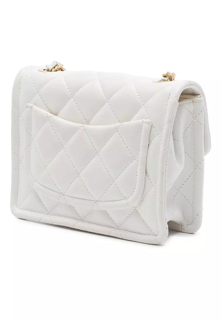 Pre-Loved Chanel Mini Quilted Caviar Sweet Flap