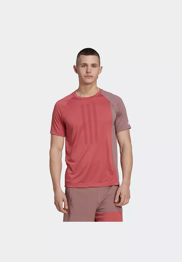 Adidas colour clearance block t shirt