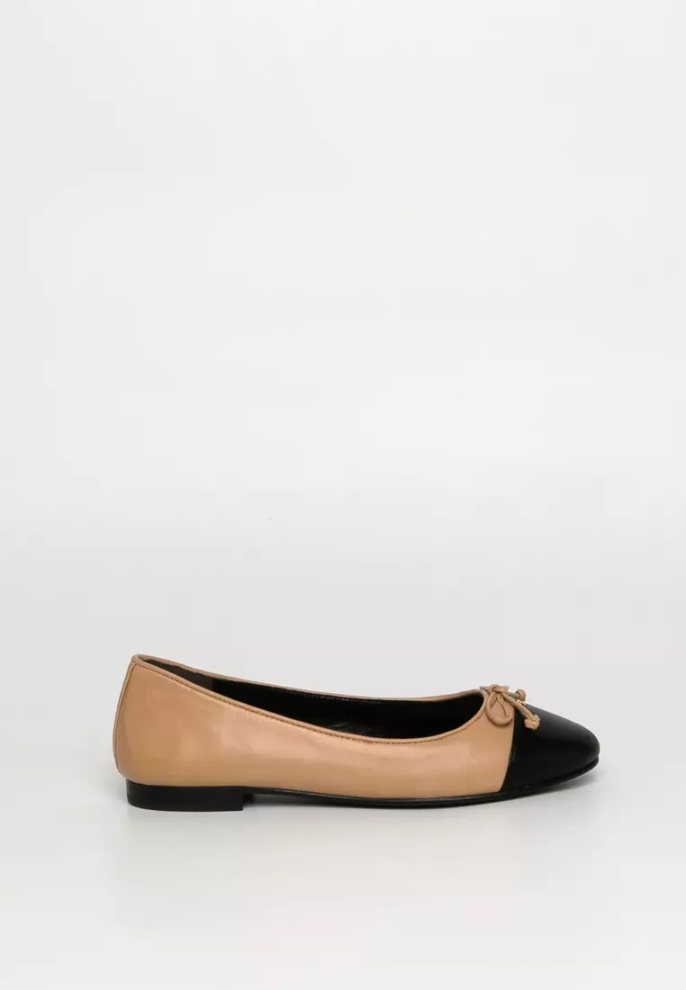 Cap-Toe Ballet Flats