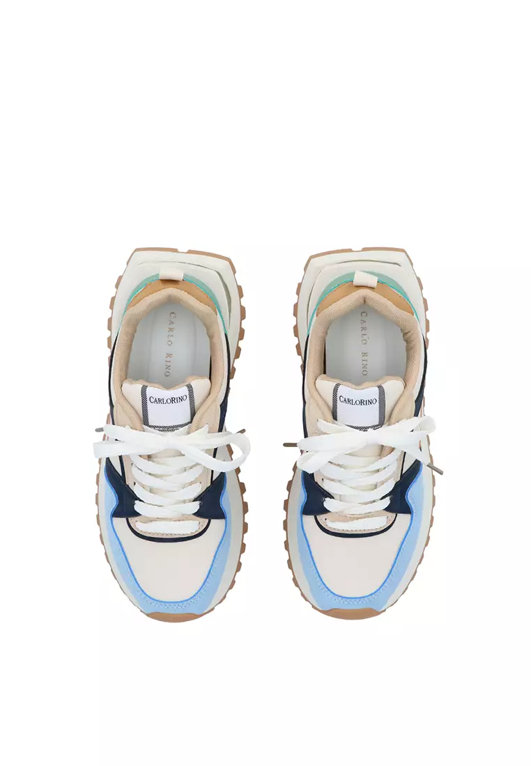 Dark Blue Montie Flair Sneakers