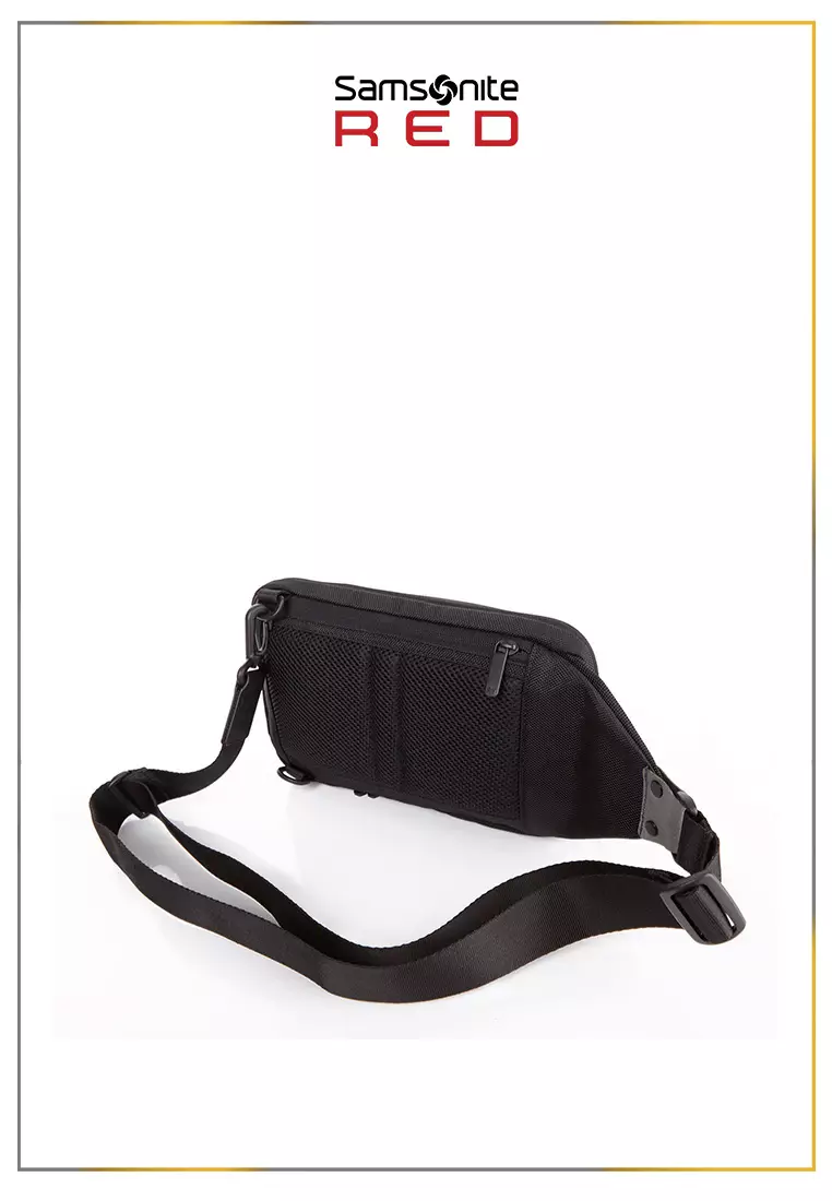 Samsonite red cadiaz sling bag top