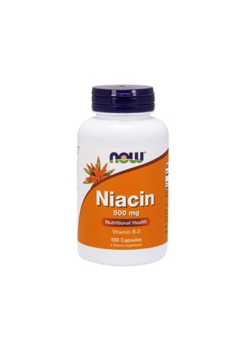 Now Foods Now Foods, Niacin, 500 mg, 100 Capsules 80DFCESD4E089DGS_1