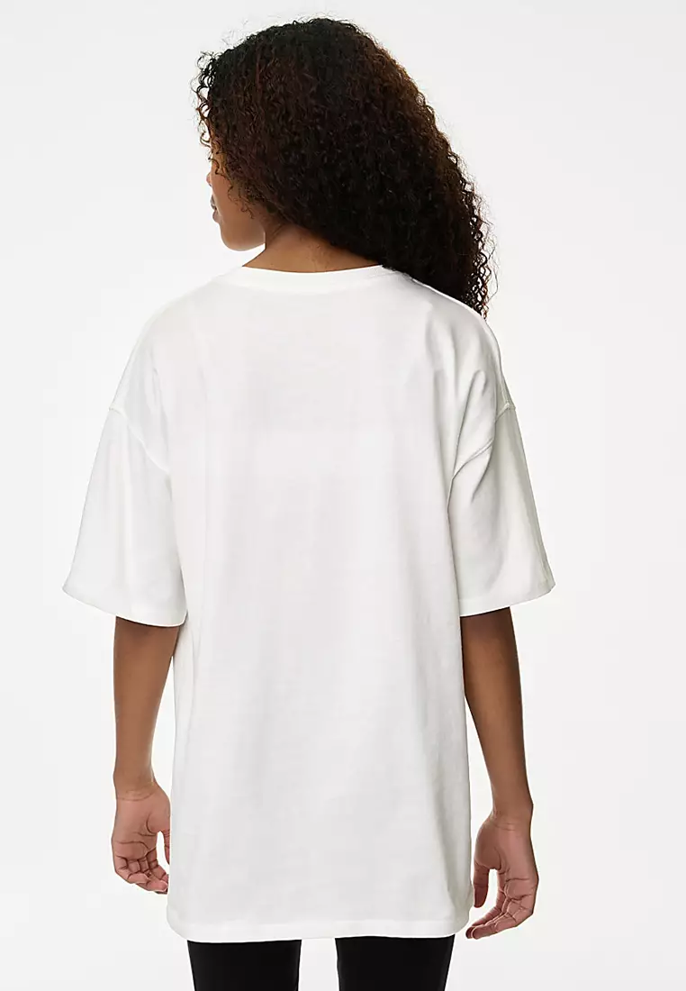 Pure Cotton Weekend Essentials T-Shirt