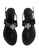 TORY BURCH black Claire Flat Thong Sandals (nt) 401B5SHE5C2368GS_4