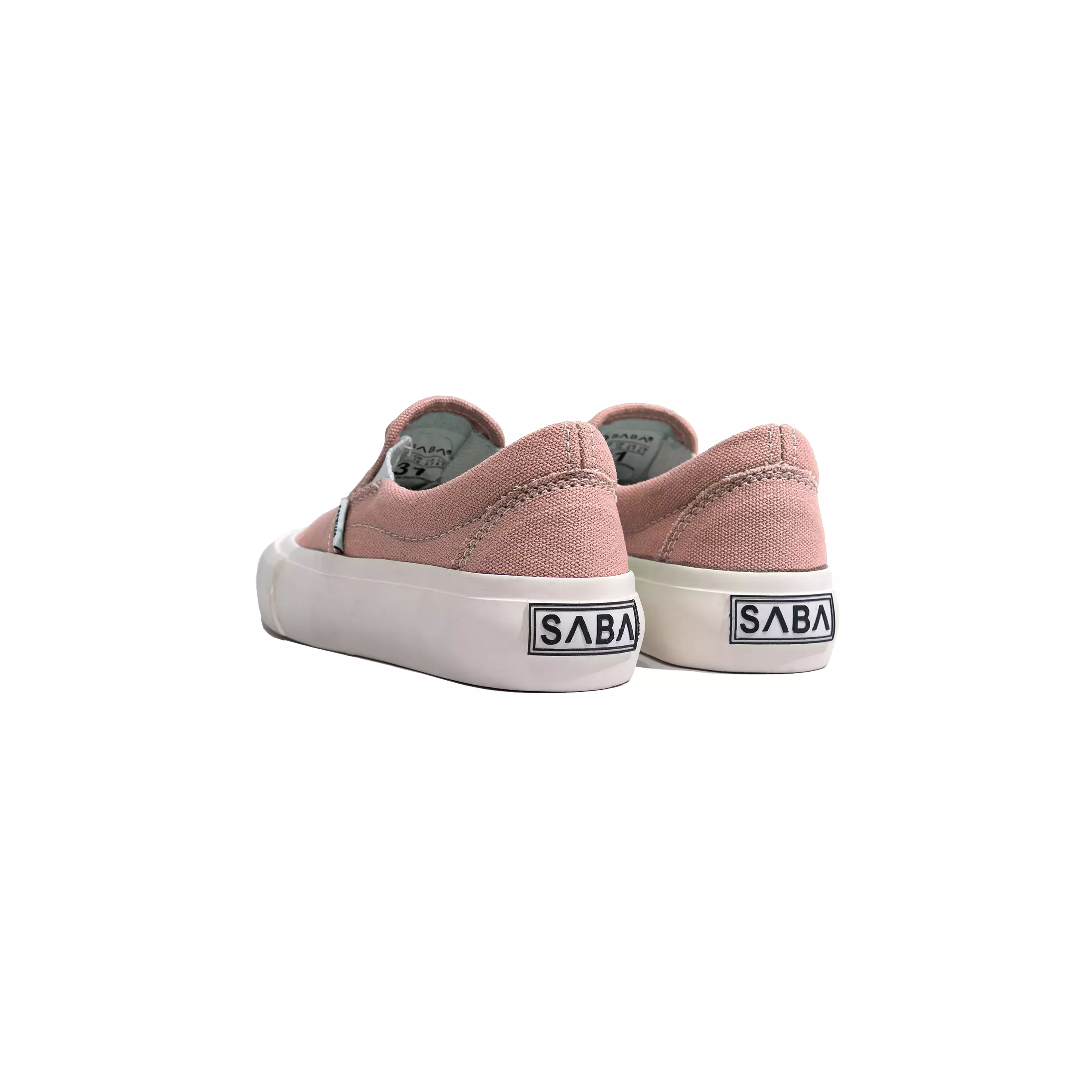 SABA KIDS Slip On Evan Light Peach - Sepatu Sneakers Sekolah Anak Original 100% VTK 12