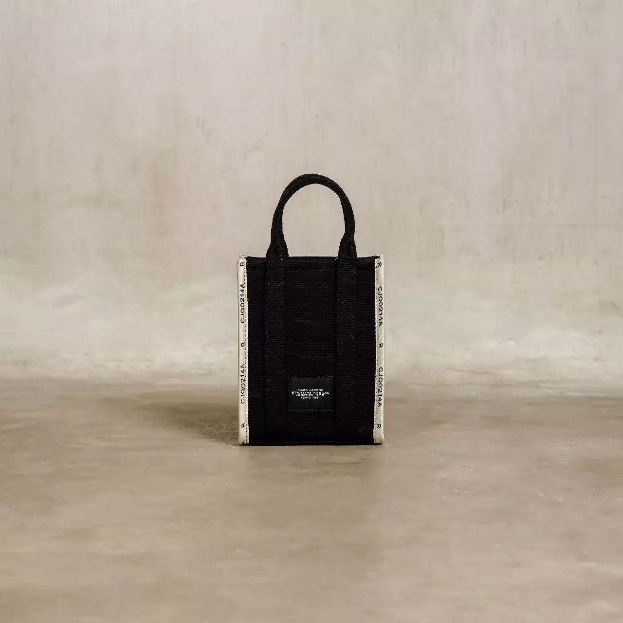 Tas MARC JACOBS THE TOTE BAG BEIGE BLACK MINI TOTE BAG 100% ORIGINAL