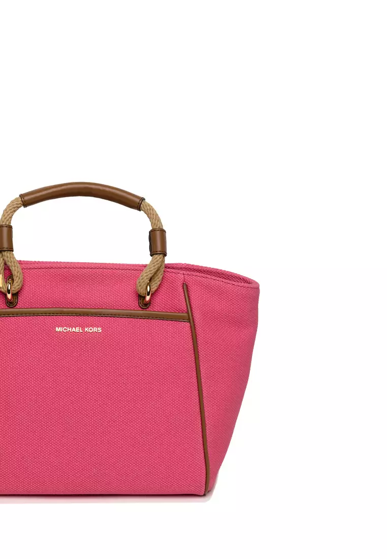 Buy MICHAEL KORS Canvas Crossbody Bag top Handle 2024 Online