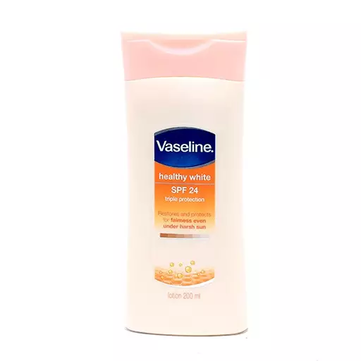 Vaseline Hand Body Lotion Healthy White Spf24 200ml  (143960)