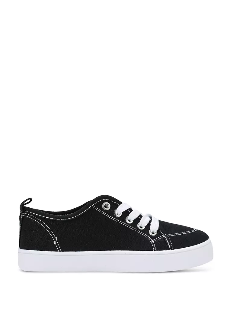 Discount on Rubi  shoes - SKU: Saylor Lace Up Plimsolls
