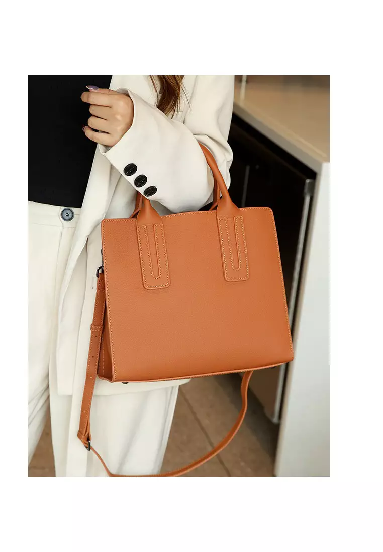 Full-Grain Leather Tote Bag