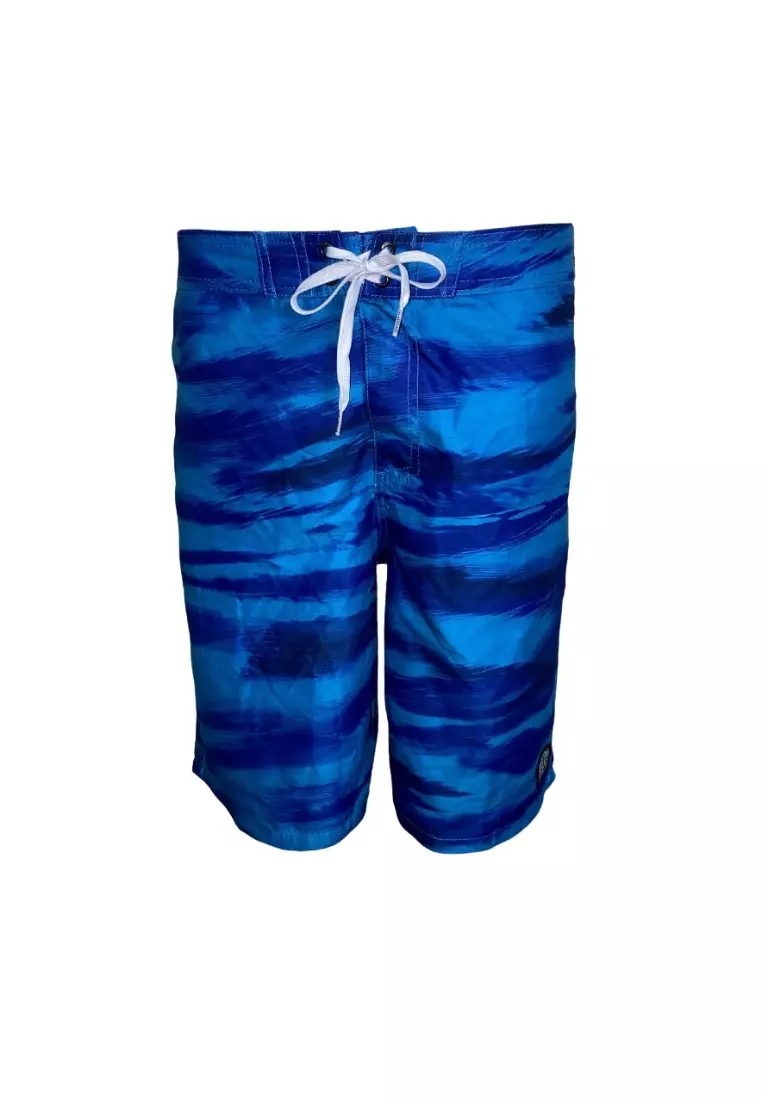 Surf Side Tropic Board Shorts with Drawstring Swimwear for Men