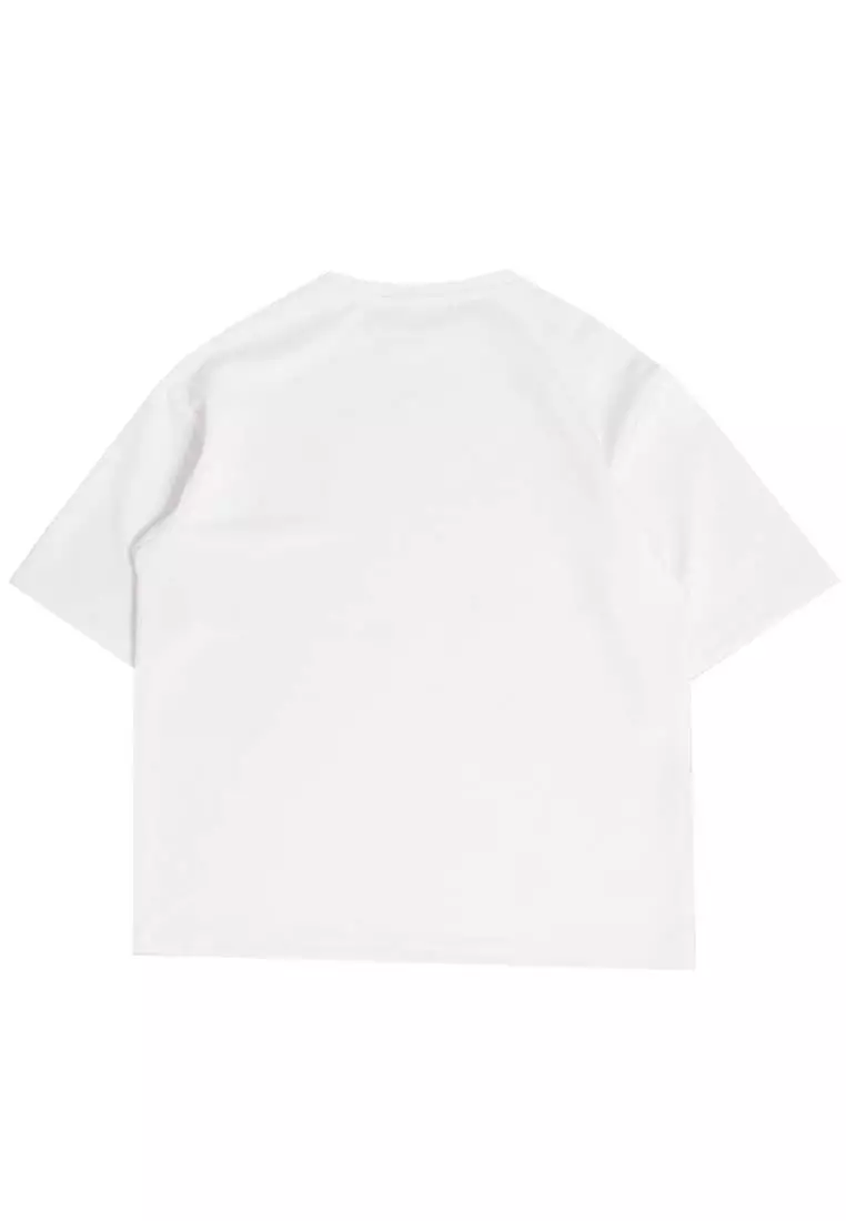 MTS46 Kaos Oversize Gambar Wanita ScubaLux Bahan Tebal "venus" putih