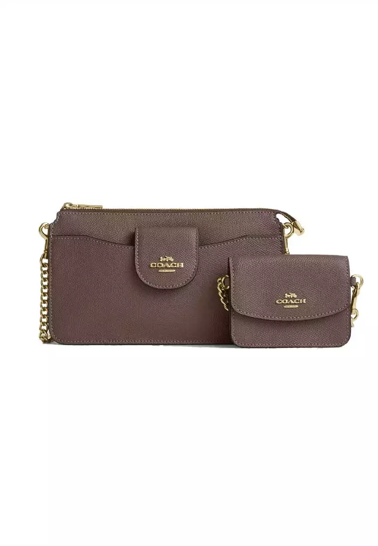 Buy Coach Poppy Crossbody Bag Dark Stone CCK65 2026 Online | ZALORA