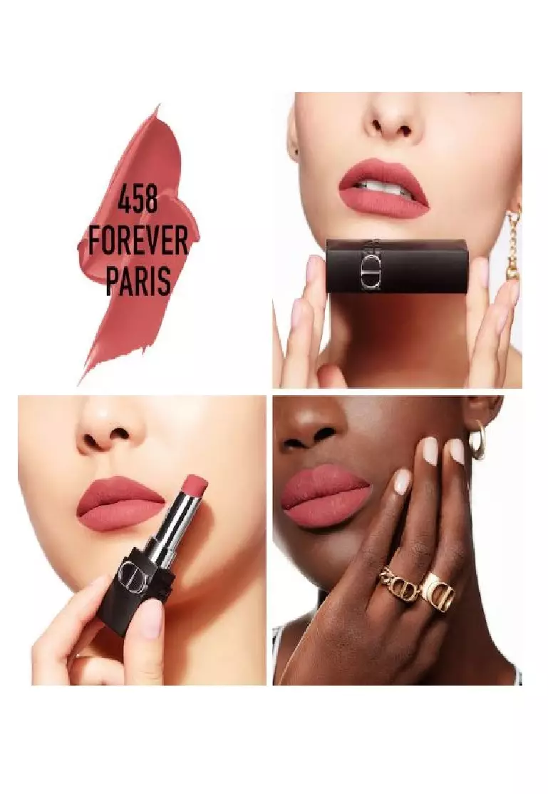 Dior Rouge Dior Forever Transfer-Proof Lipstick - 458 Forever Paris