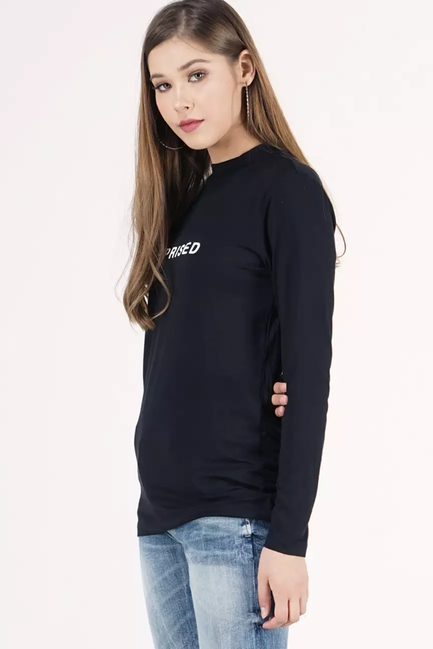 Kaos Wanita Kalea Black